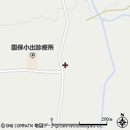 秋田県にかほ市伊勢居地（谷地）周辺の地図