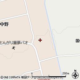 秋田県にかほ市中三地新田10周辺の地図