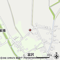 秋田県横手市十文字町十五野新田段ノ下周辺の地図