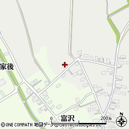 秋田県横手市十文字町十五野新田段ノ下4周辺の地図