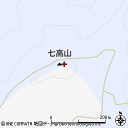 七高山神社周辺の地図
