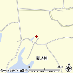秋田県横手市平鹿町醍醐鳥越森263周辺の地図