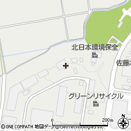 ヤマトフードサービス　北上工場周辺の地図