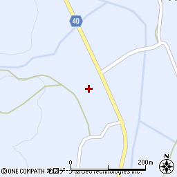 秋田県横手市山内南郷赤渕5周辺の地図