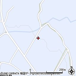 秋田県由利本荘市矢島町立石岩田表272周辺の地図