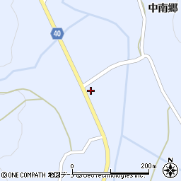 秋田県横手市山内南郷赤渕15周辺の地図