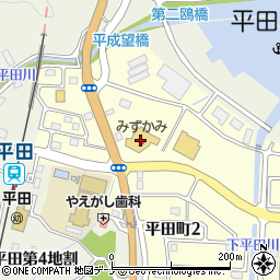 株式会社みずかみ　平田店周辺の地図
