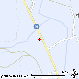 秋田県横手市山内南郷赤渕62周辺の地図