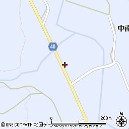 秋田県横手市山内南郷赤渕45-8周辺の地図