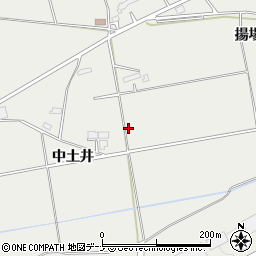 岩手県北上市相去町中土井周辺の地図