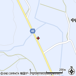秋田県横手市山内南郷赤渕45周辺の地図