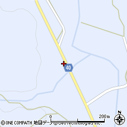 秋田県横手市山内南郷赤渕55周辺の地図