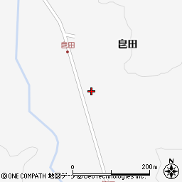 岩手県奥州市江刺稲瀬皀田99-5周辺の地図