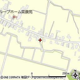 秋田県横手市平鹿町醍醐宮西周辺の地図