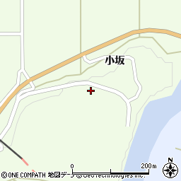 秋田県由利本荘市矢島町川辺小坂30周辺の地図