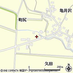 秋田県横手市平鹿町醍醐（町尻）周辺の地図