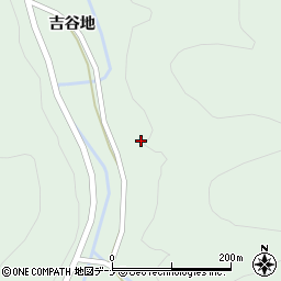 秋田県横手市山内平野沢（田野沢）周辺の地図