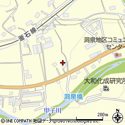 岩手県釜石市甲子町第５地割周辺の地図