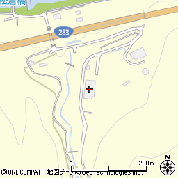 釜石・大槌汚泥再生処理センター周辺の地図