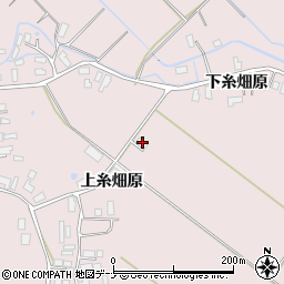 秋田県横手市平鹿町下鍋倉下糸畑原201周辺の地図
