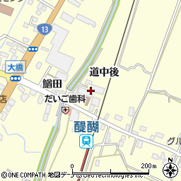 ＪＡ秋田ふるさと ケアセンター周辺の地図