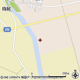 秋田県にかほ市中三地（立ノ内）周辺の地図