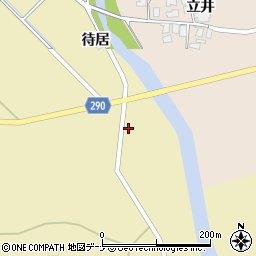 秋田県にかほ市樋目野中道43周辺の地図