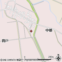秋田県横手市平鹿町下鍋倉御倉前75周辺の地図