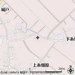 秋田県横手市平鹿町下鍋倉下糸畑原139周辺の地図