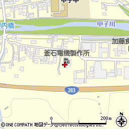 岩手県釜石市甲子町第９地割303周辺の地図