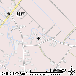 秋田県横手市平鹿町下鍋倉下糸畑原148周辺の地図