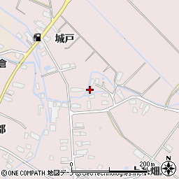秋田県横手市平鹿町下鍋倉下糸畑原147周辺の地図