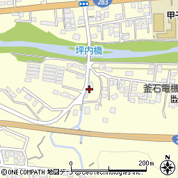 岩手県釜石市甲子町第９地割234周辺の地図