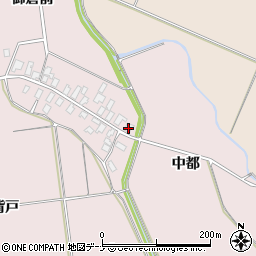 秋田県横手市平鹿町下鍋倉御倉前8周辺の地図