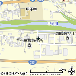 岩手県釜石市甲子町第９地割171周辺の地図