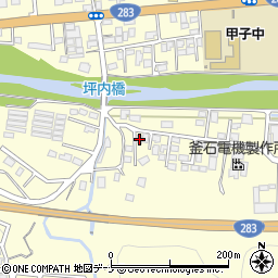 岩手県釜石市甲子町第９地割235-5周辺の地図