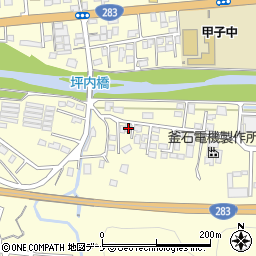 岩手県釜石市甲子町第９地割235-6周辺の地図