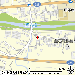 岩手県釜石市甲子町第９地割379周辺の地図