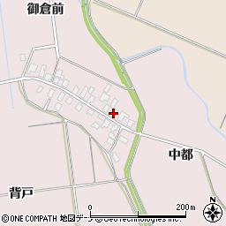 秋田県横手市平鹿町下鍋倉御倉前135周辺の地図