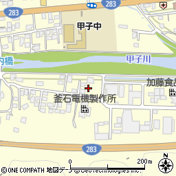 岩手県釜石市甲子町第９地割289周辺の地図