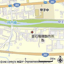 岩手県釜石市甲子町第９地割284-5周辺の地図