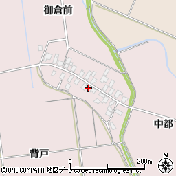 秋田県横手市平鹿町下鍋倉御倉前145周辺の地図