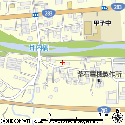 岩手県釜石市甲子町第９地割281周辺の地図