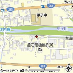岩手県釜石市甲子町第９地割287-5周辺の地図