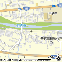 岩手県釜石市甲子町第９地割280周辺の地図