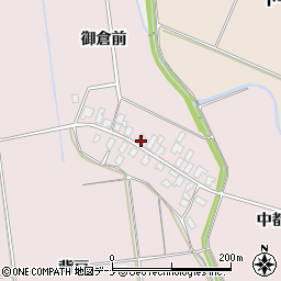 秋田県横手市平鹿町下鍋倉御倉前130周辺の地図