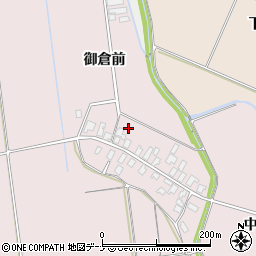 秋田県横手市平鹿町下鍋倉御倉前28周辺の地図