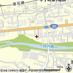 岩手県釜石市甲子町第９地割151-18周辺の地図