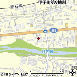 岩手県釜石市甲子町第９地割151-20周辺の地図