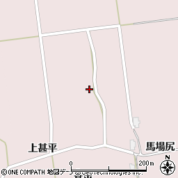 秋田県横手市平鹿町下鍋倉甚平120周辺の地図